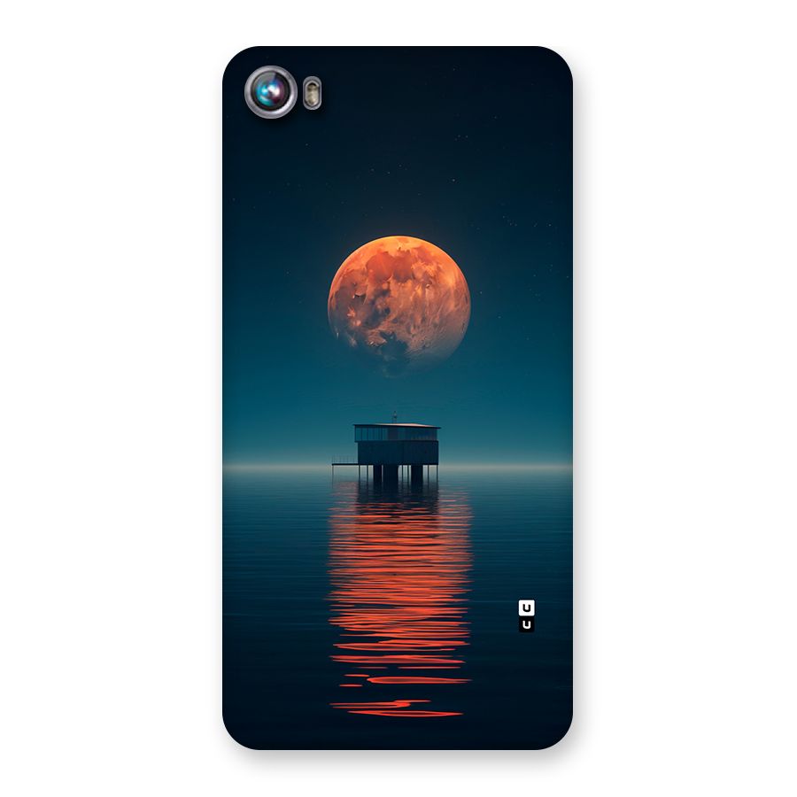 Moon Sea Back Case for Canvas Fire 4 (A107)