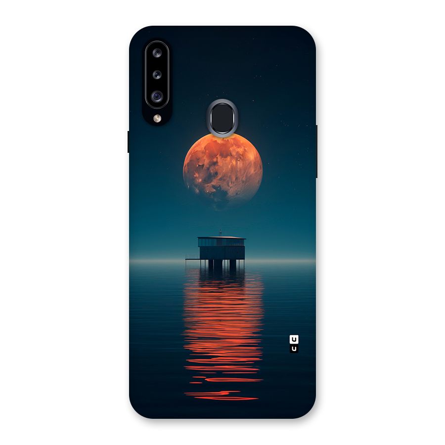 Moon Sea Back Case for Galaxy A20s