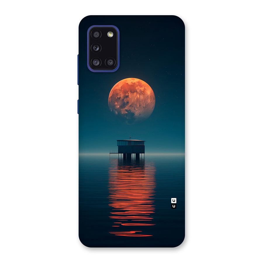 Moon Sea Back Case for Galaxy A31