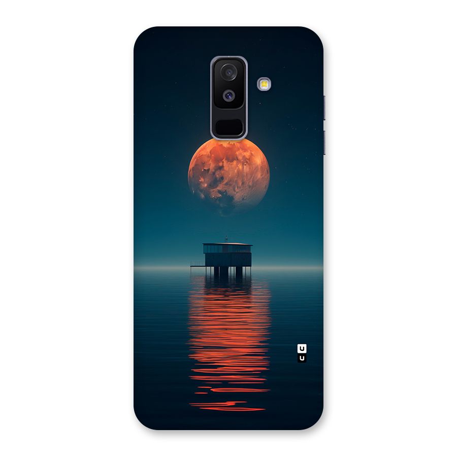 Moon Sea Back Case for Galaxy A6 Plus