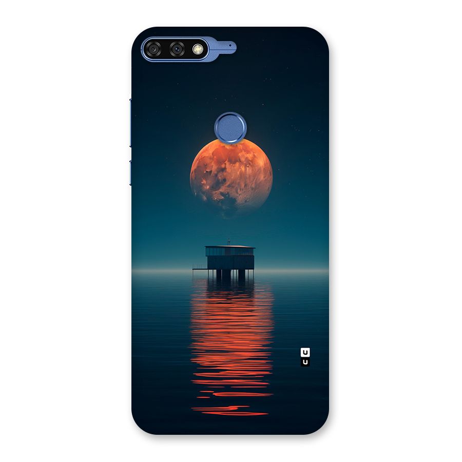 Moon Sea Back Case for Honor 7C