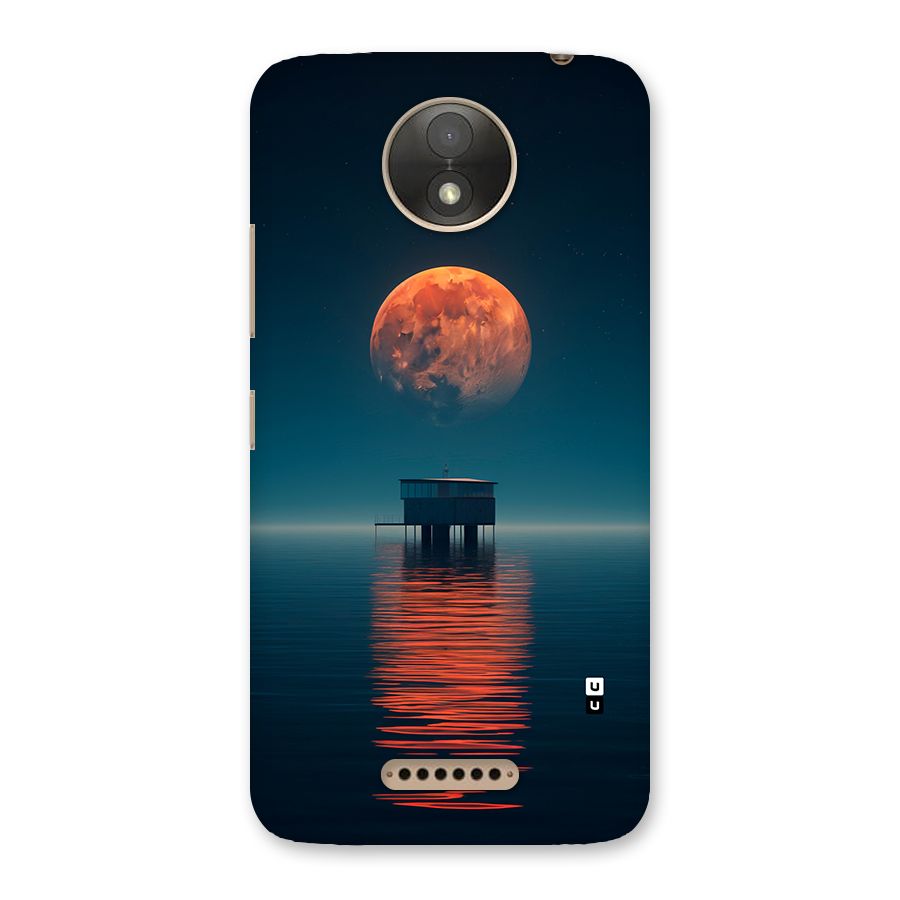 Moon Sea Back Case for Moto C Plus