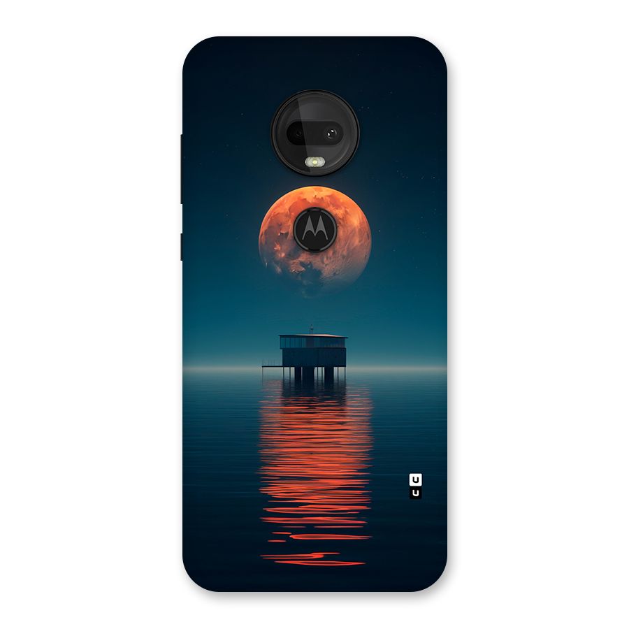 Moon Sea Back Case for Moto G7