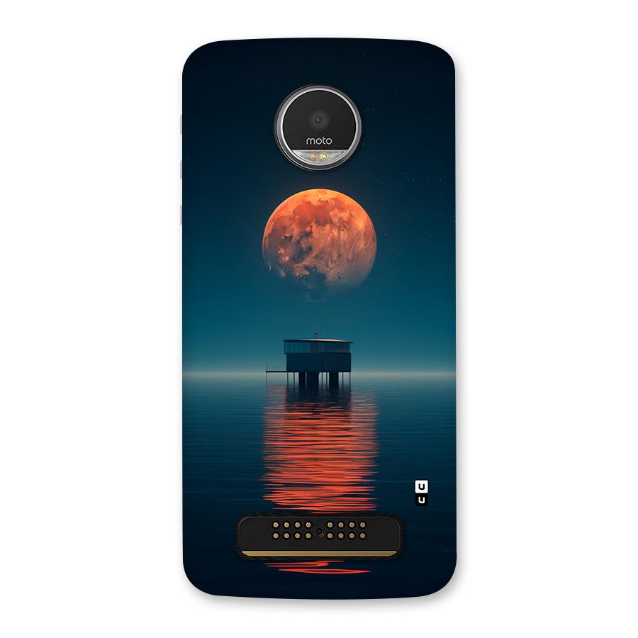 Moon Sea Back Case for Moto Z Play