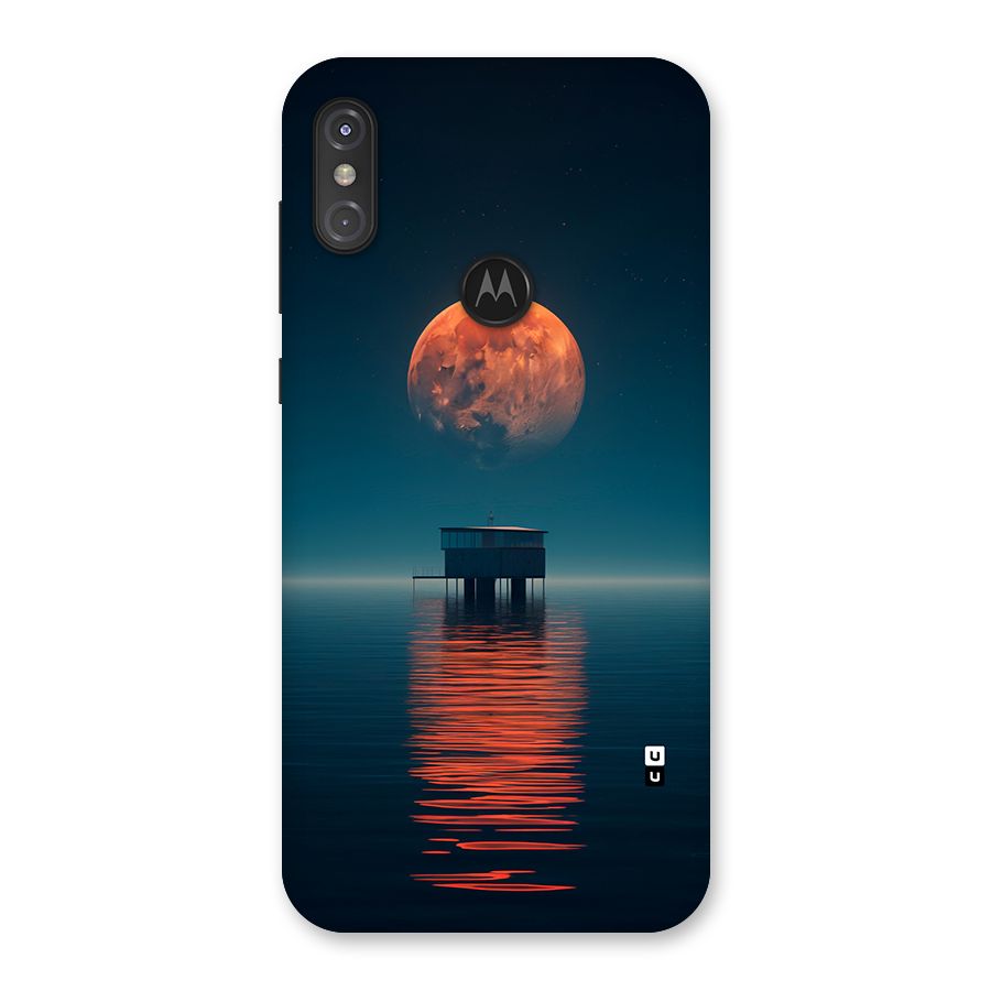 Moon Sea Back Case for Motorola One Power