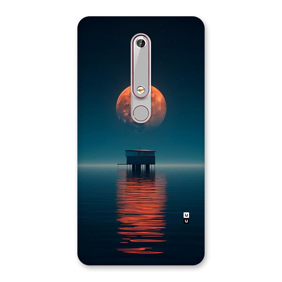 Moon Sea Back Case for Nokia 6.1