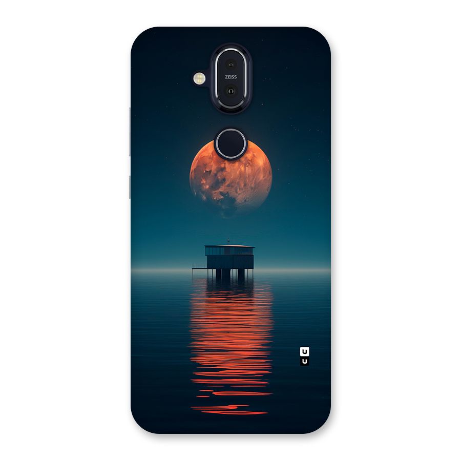 Moon Sea Back Case for Nokia 8.1
