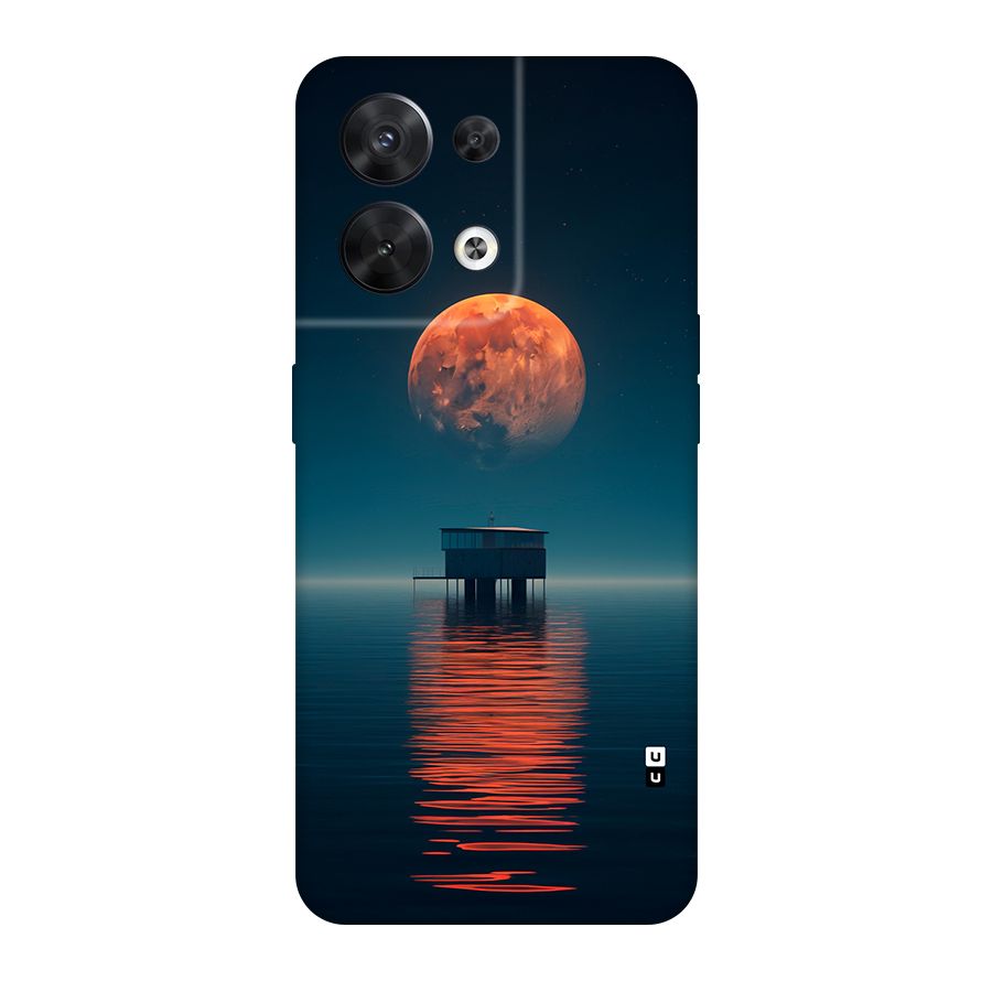 Moon Sea Back Case for Oppo Reno8 5G