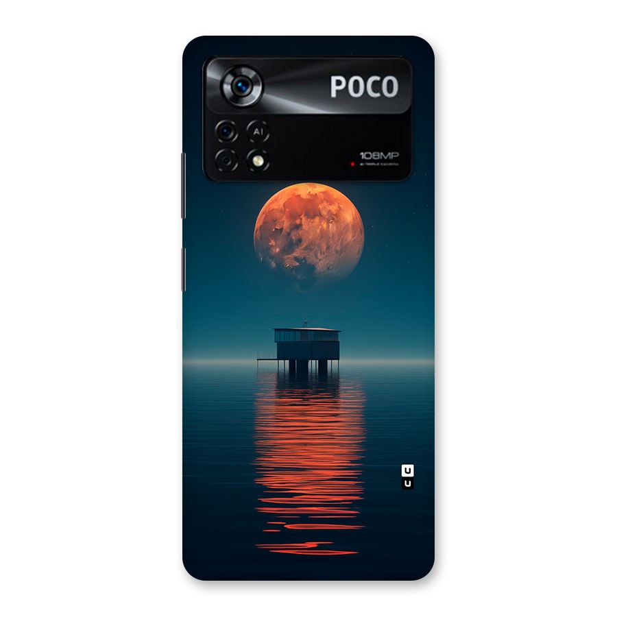 Moon Sea Back Case for Poco X4 Pro 5G