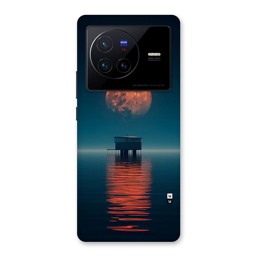 Moon Sea Back Case for Vivo X80
