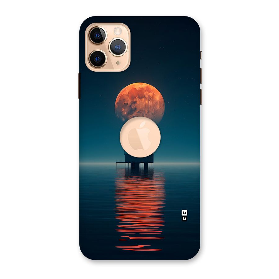Moon Sea Back Case for iPhone 11 Pro Max Logo Cut