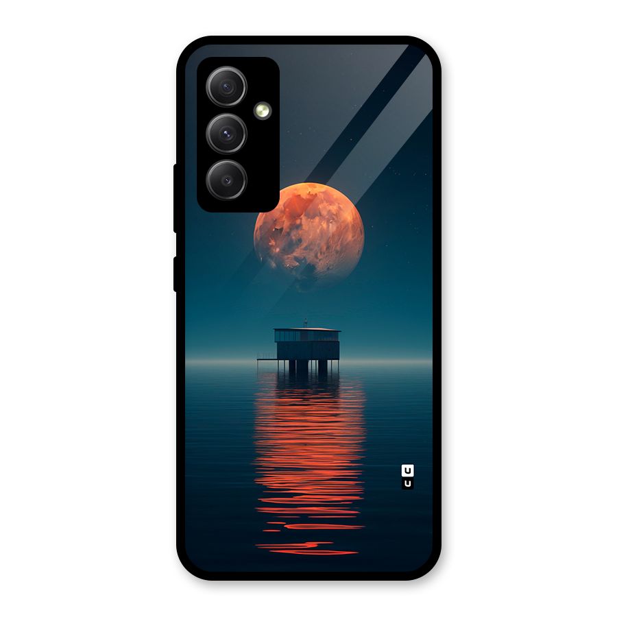 Moon Sea Glass Back Case for Galaxy A34