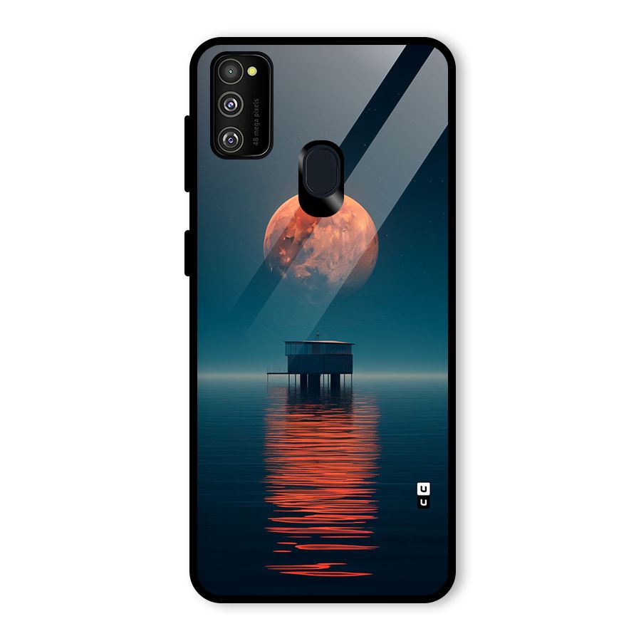 Moon Sea Glass Back Case for Galaxy M30s