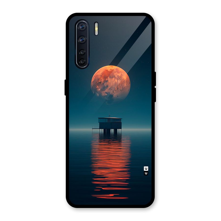 Moon Sea Glass Back Case for Oppo F15