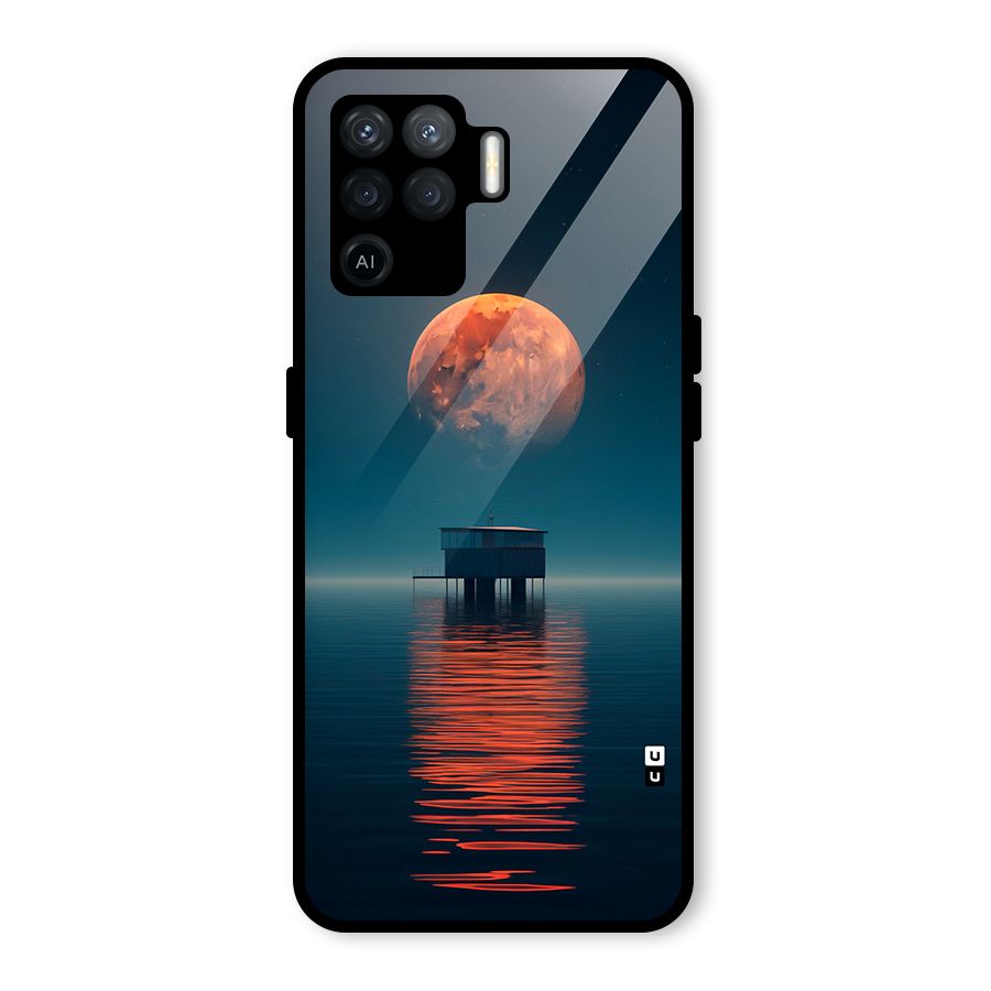 Moon Sea Glass Back Case for Oppo F19 Pro