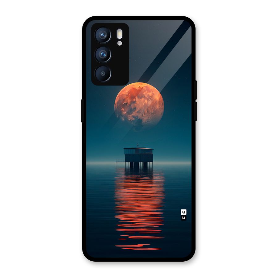 Moon Sea Glass Back Case for Oppo Reno6 5G