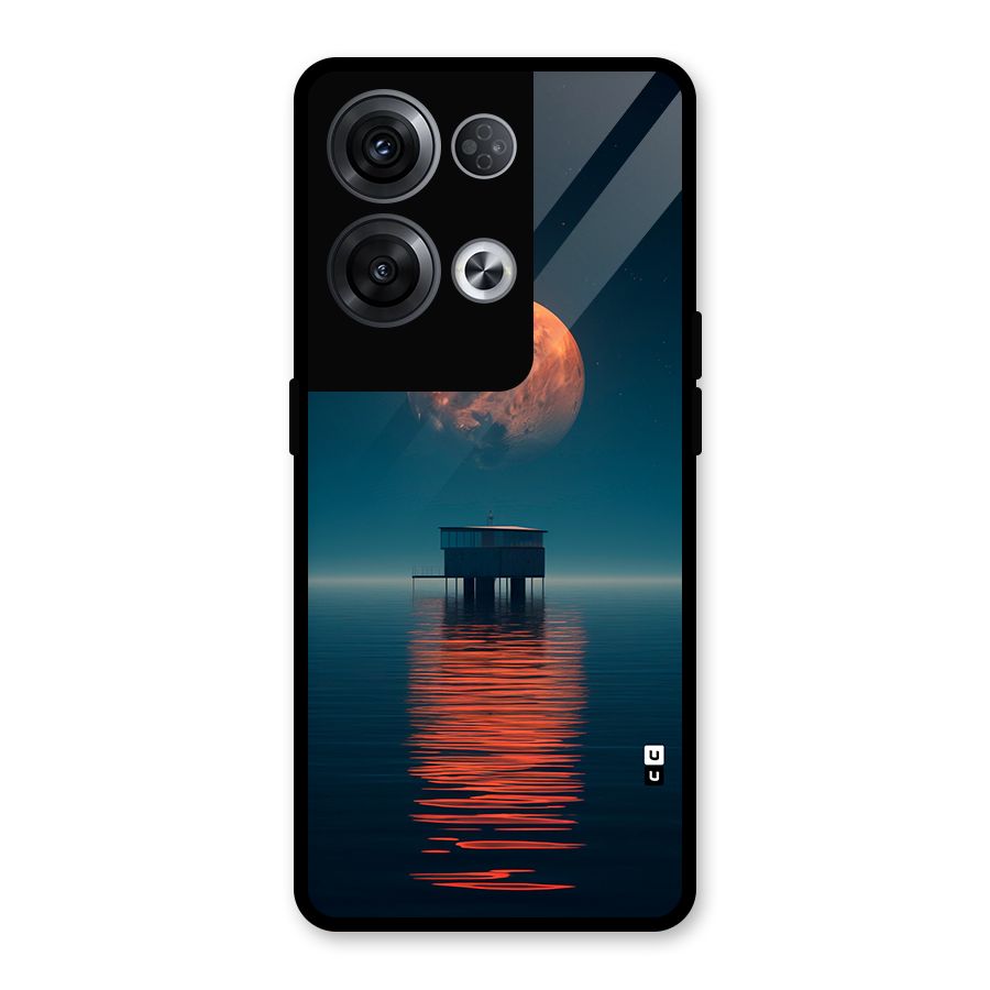 Moon Sea Glass Back Case for Oppo Reno8 Pro 5G