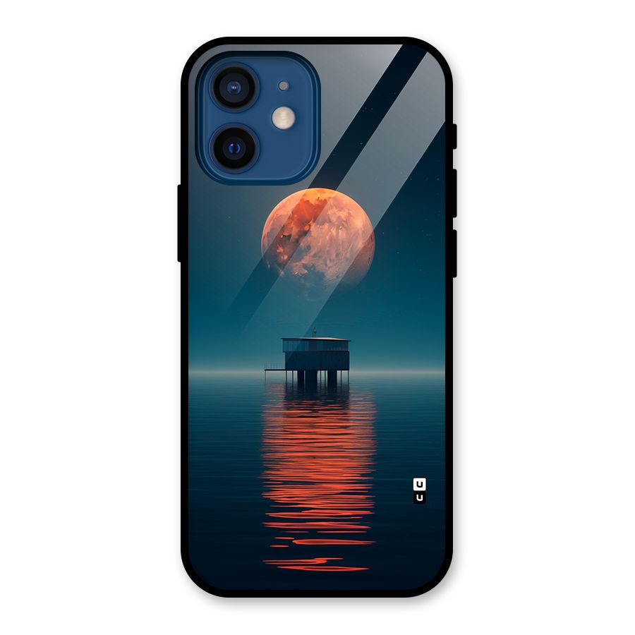 Moon Sea Glass Back Case for iPhone 12 Mini