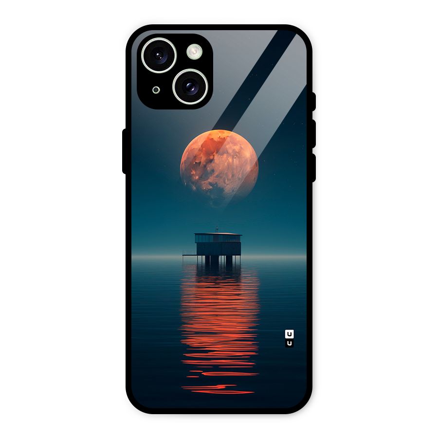 Moon Sea Glass Back Case for iPhone 15 Plus