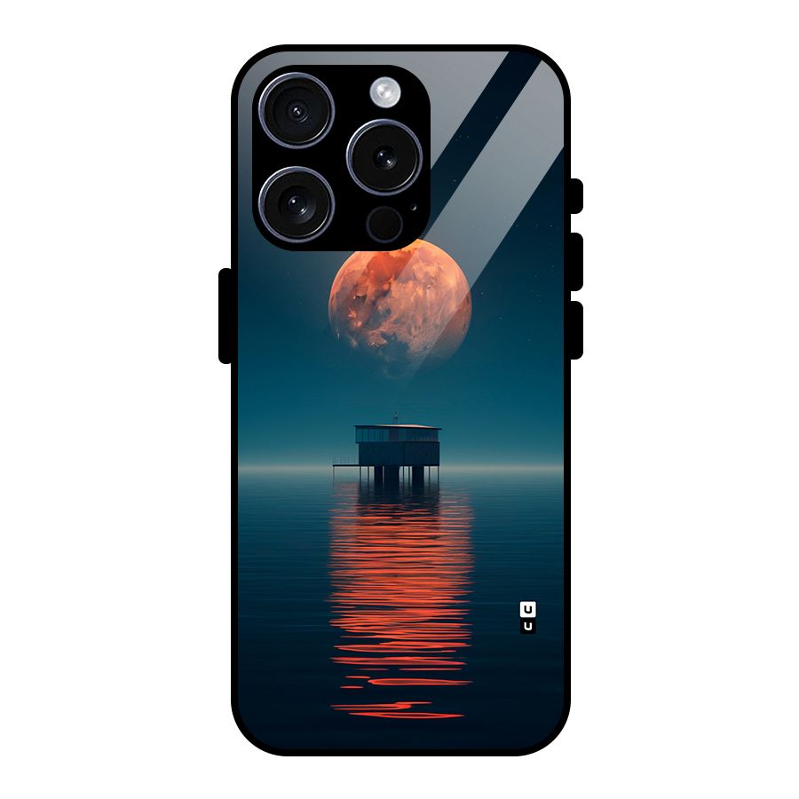 Moon Sea Glass Back Case for iPhone 15 Pro