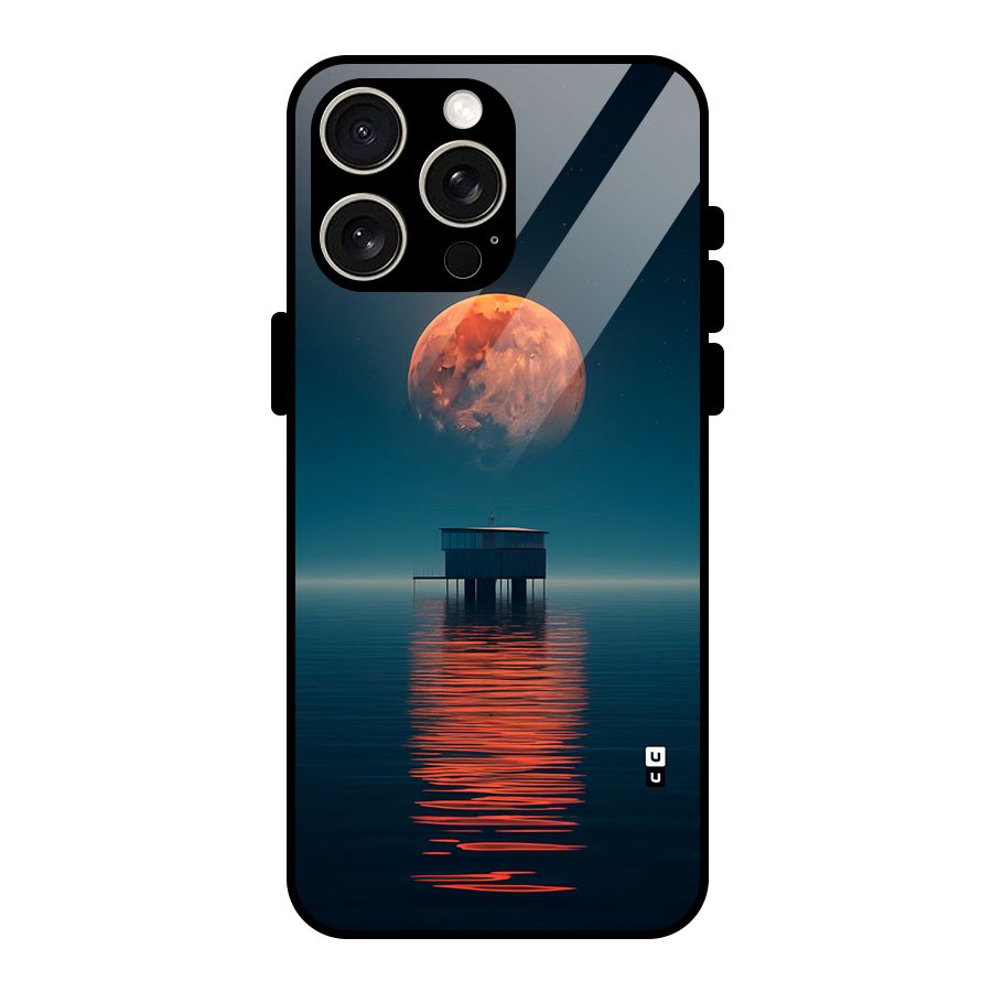 Moon Sea Glass Back Case for iPhone 15 Pro Max