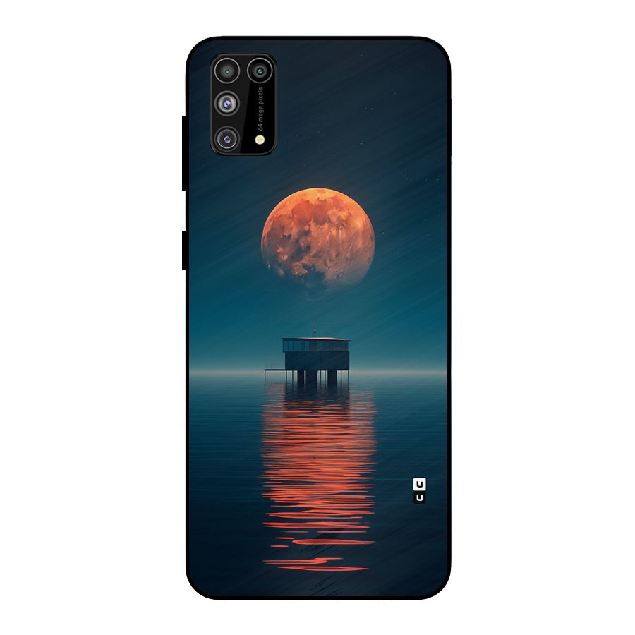 Moon Sea Metal Back Case for Galaxy M31