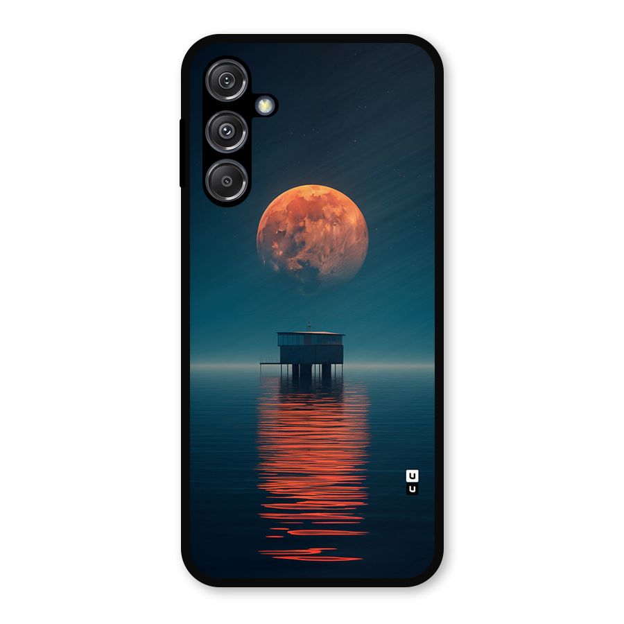Moon Sea Metal Back Case for Galaxy M34 5G