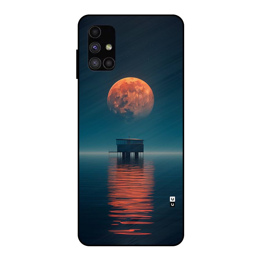 Moon Sea Metal Back Case for Galaxy M51