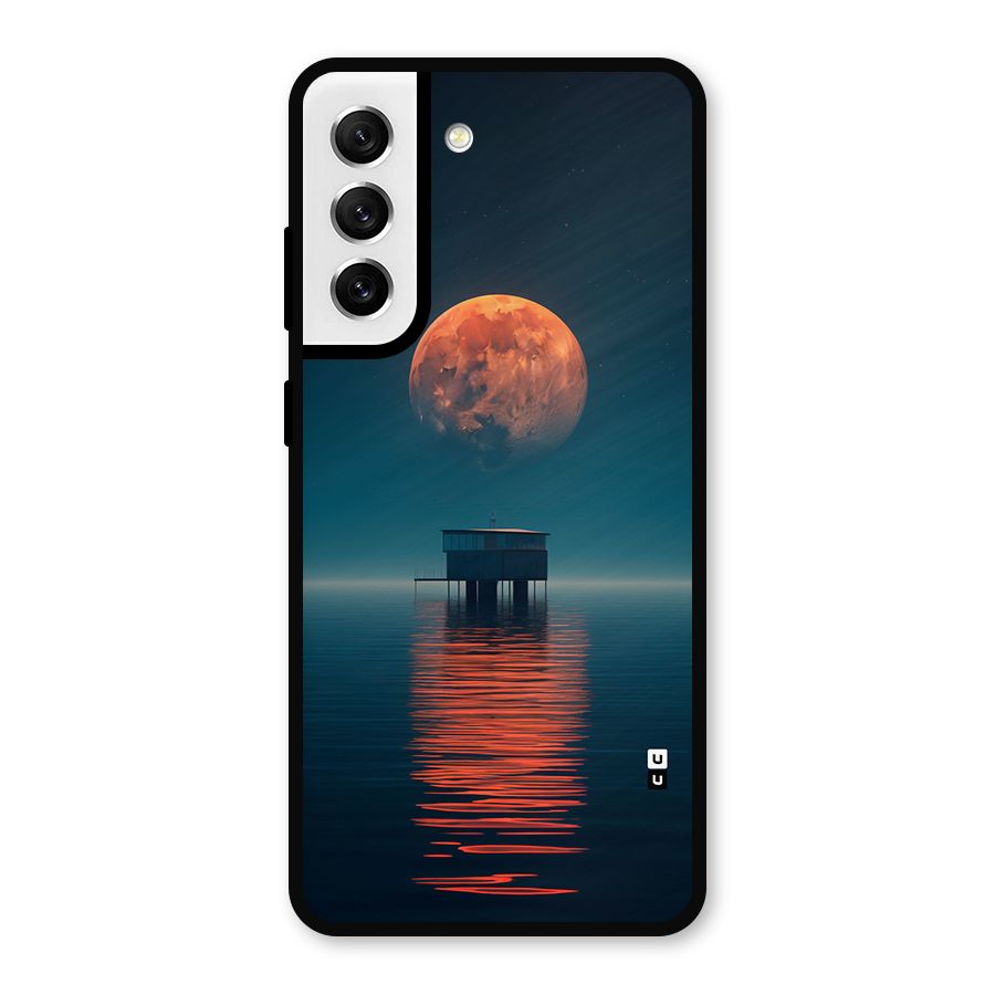 Moon Sea Metal Back Case for Galaxy S21 FE 5G
