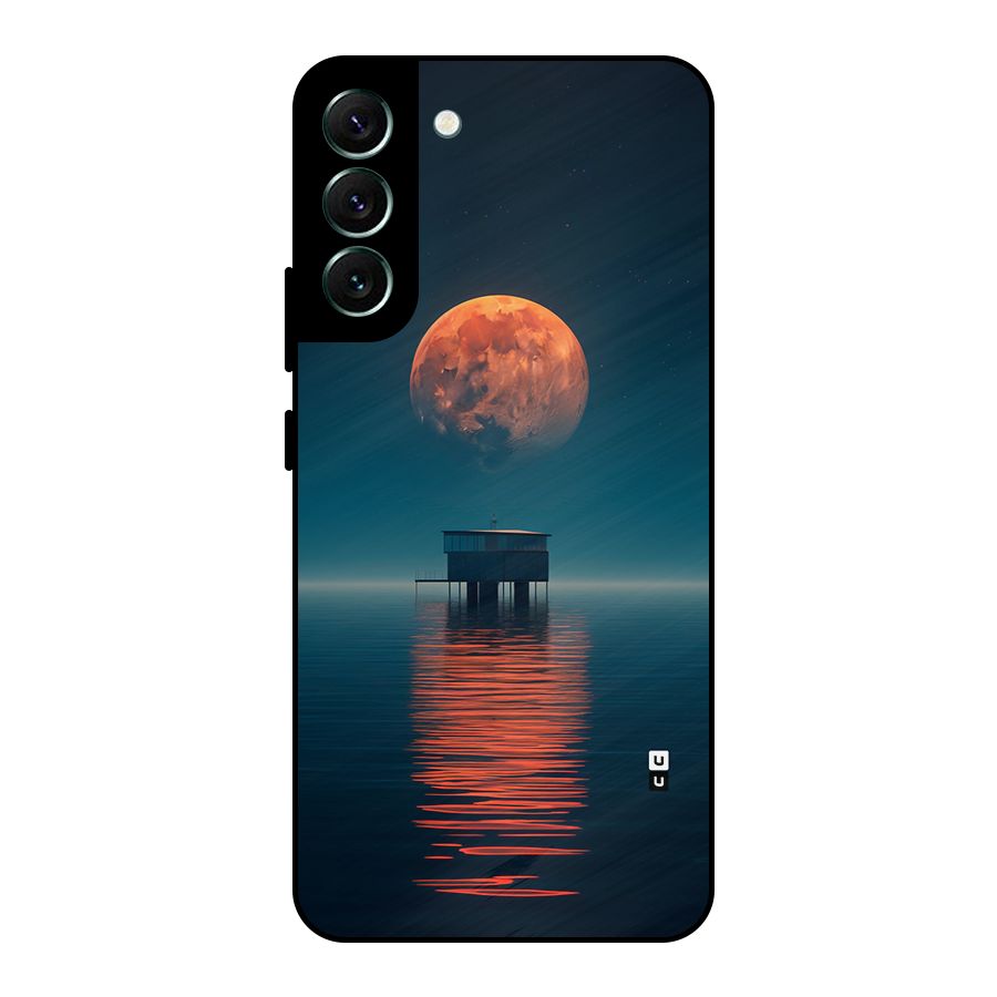 Moon Sea Metal Back Case for Galaxy S22 Plus 5G