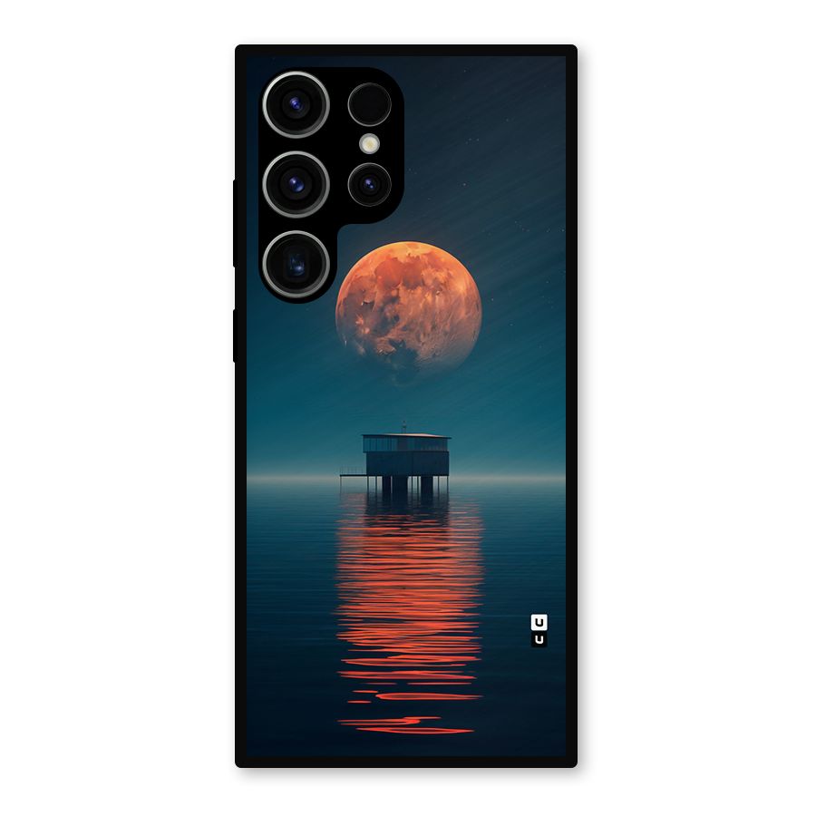 Moon Sea Metal Back Case for Galaxy S23 Ultra