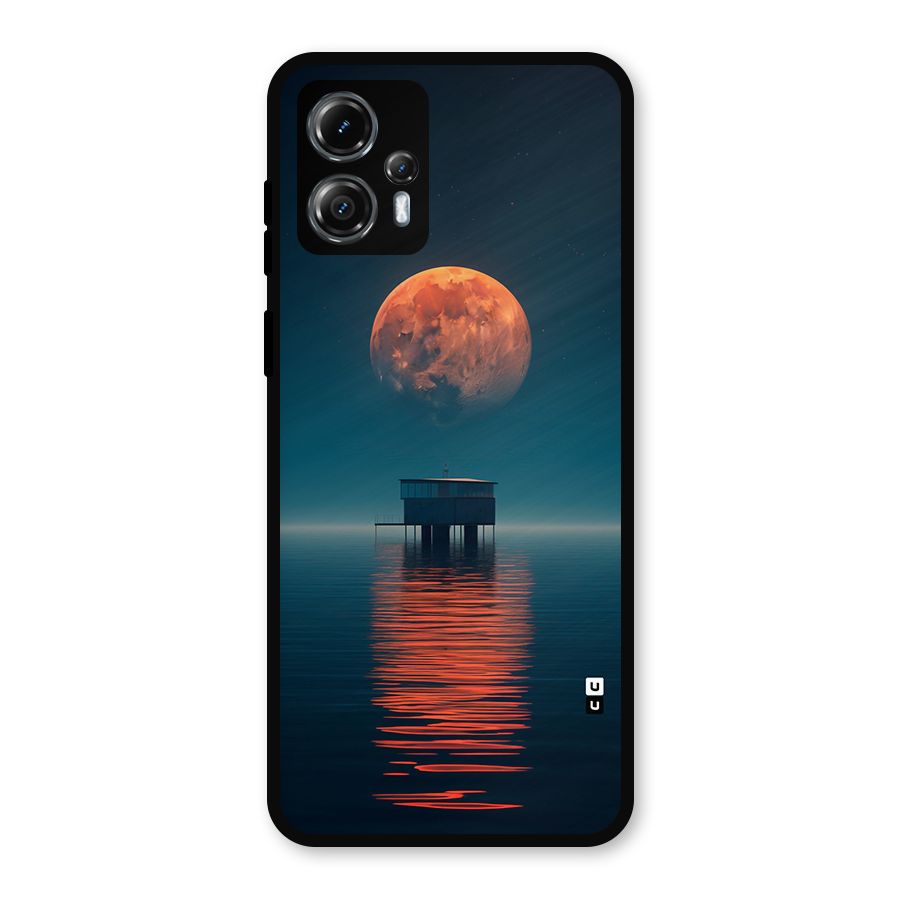 Moon Sea Metal Back Case for Moto G13