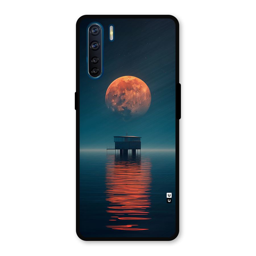 Moon Sea Metal Back Case for Oppo F15