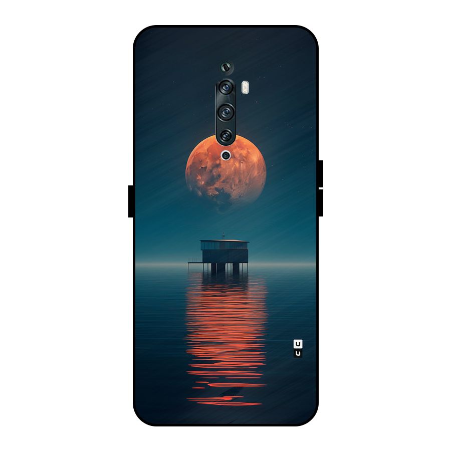 Moon Sea Metal Back Case for Oppo Reno2 F