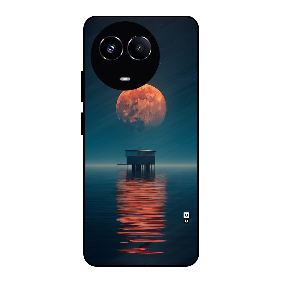 Moon Sea Metal Back Case for Realme 11 5G