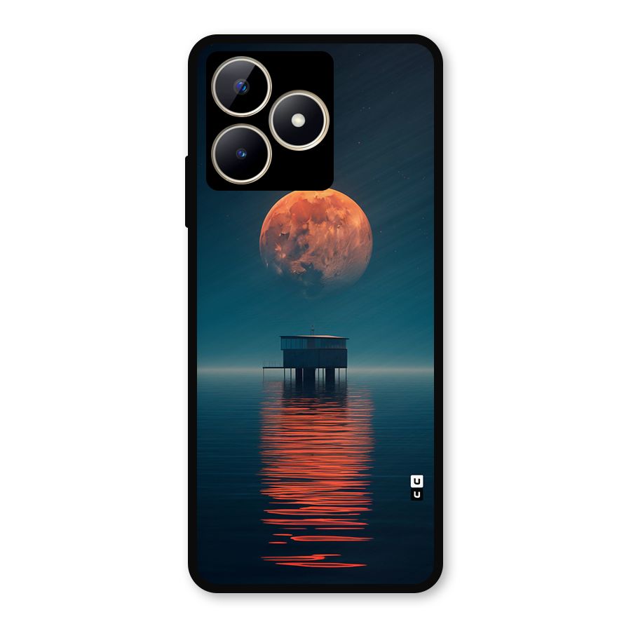 Moon Sea Metal Back Case for Realme C53