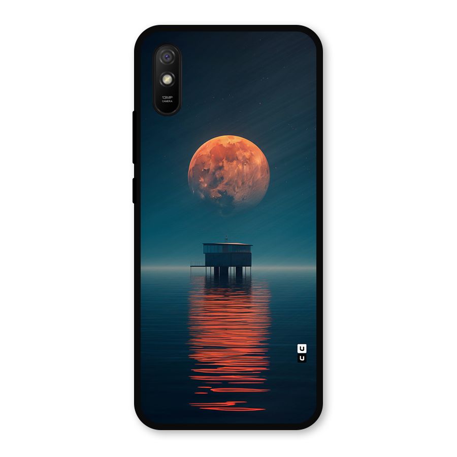 Moon Sea Metal Back Case for Redmi 9a