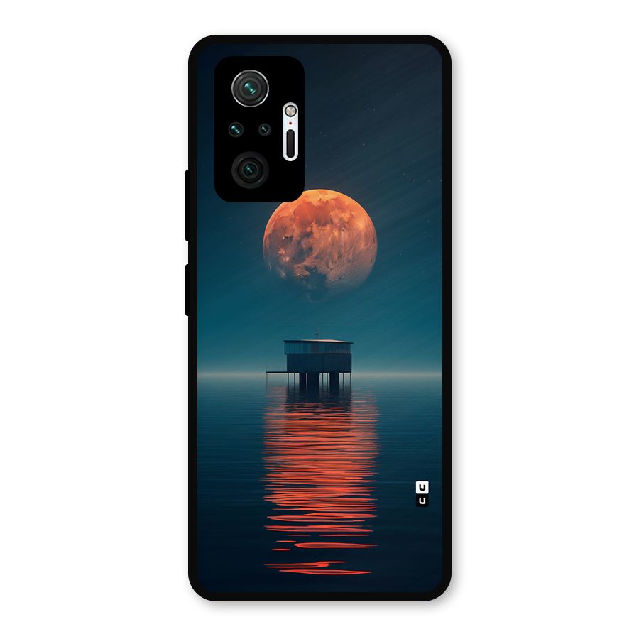 Moon Sea Metal Back Case for Redmi Note 10 Pro Max