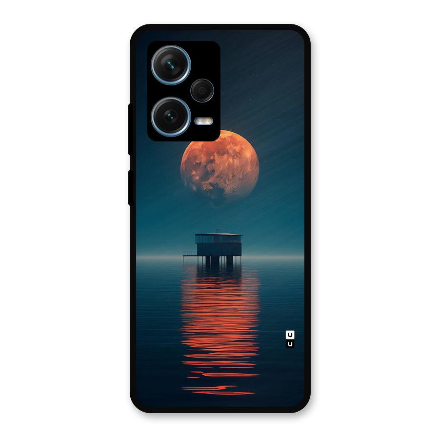 Moon Sea Metal Back Case for Redmi Note 12 Pro Plus 5G
