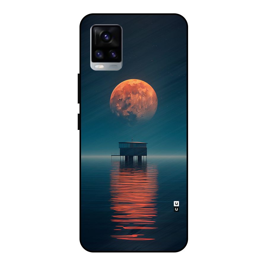 Moon Sea Metal Back Case for Vivo V20 2021