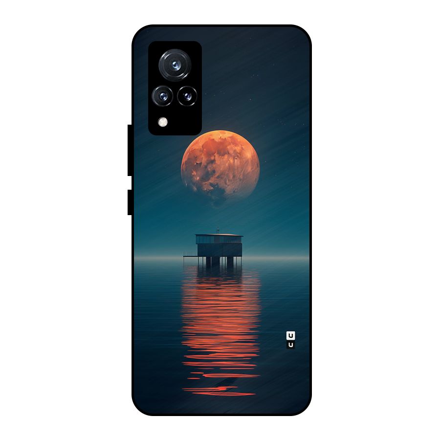 Moon Sea Metal Back Case for Vivo V21 5G
