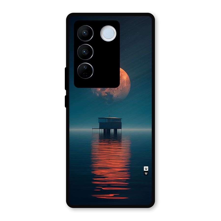 Moon Sea Metal Back Case for Vivo V27