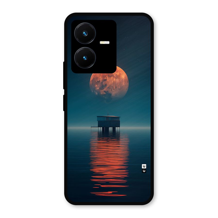 Moon Sea Metal Back Case for Vivo Y22