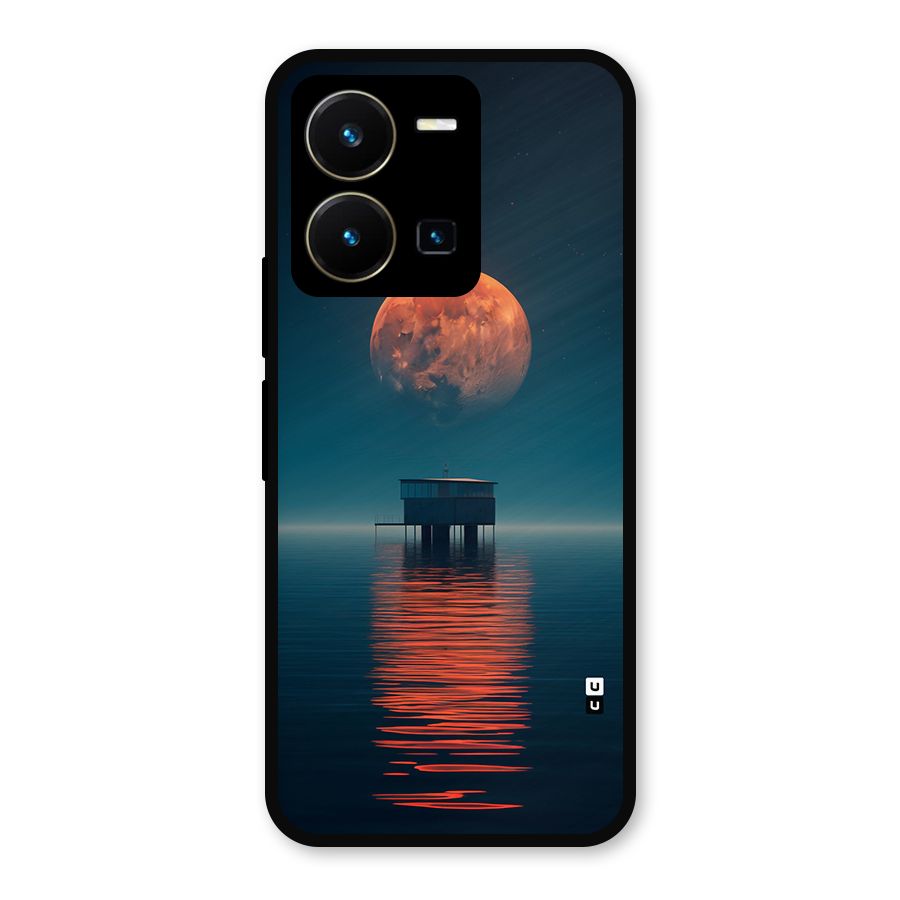 Moon Sea Metal Back Case for Vivo Y35