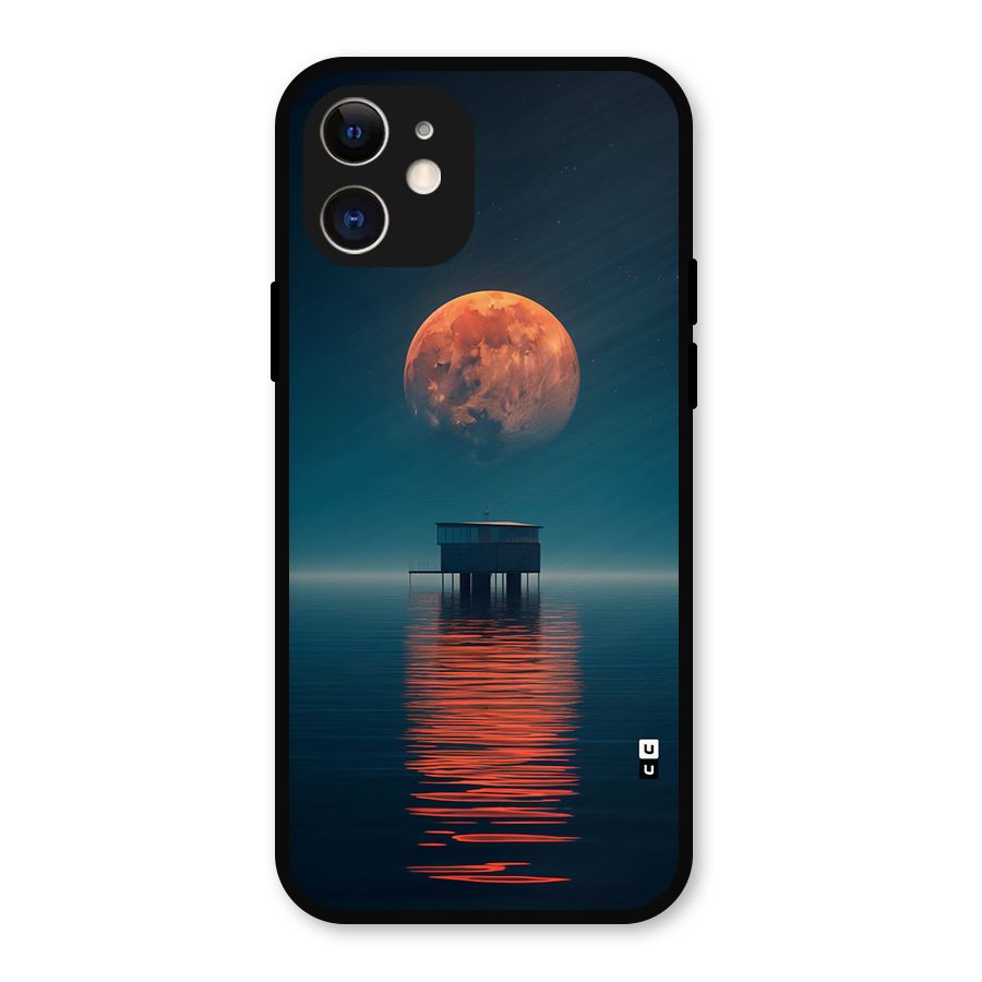Moon Sea Metal Back Case for iPhone 12