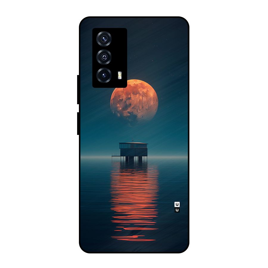 Moon Sea Metal Back Case for iQOO Z5