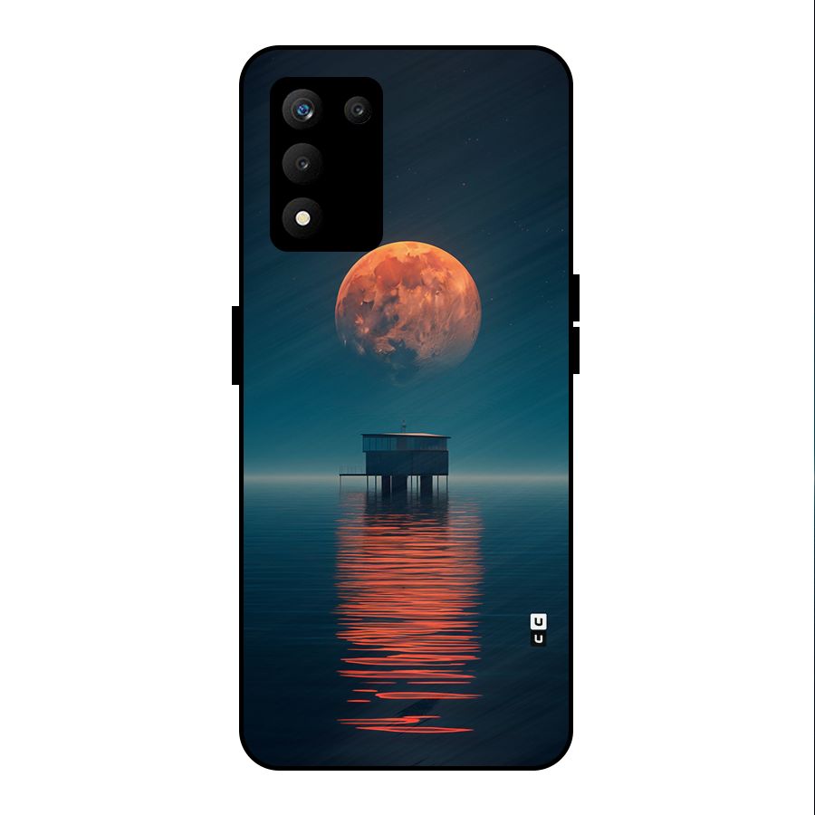 Moon Sea Metal Back Case for realme 9 5G SE