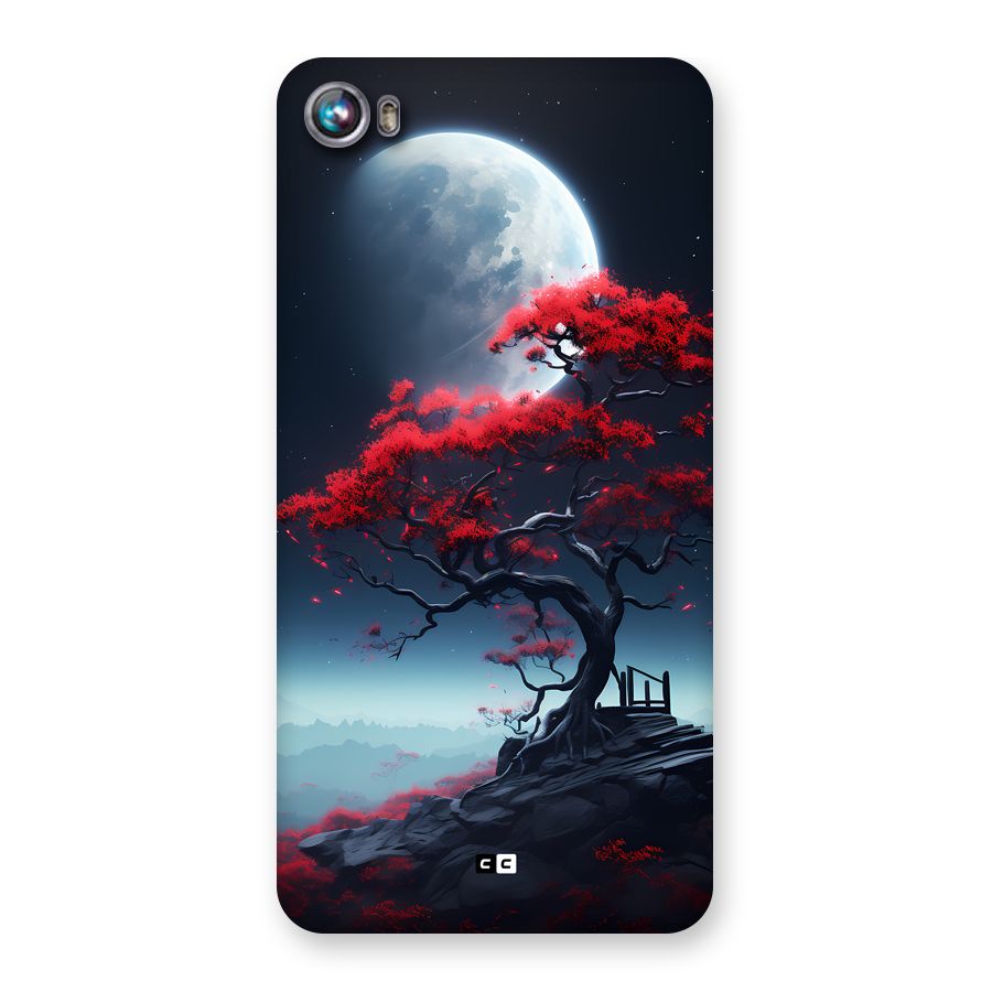 Moon Tree Back Case for Canvas Fire 4 (A107)