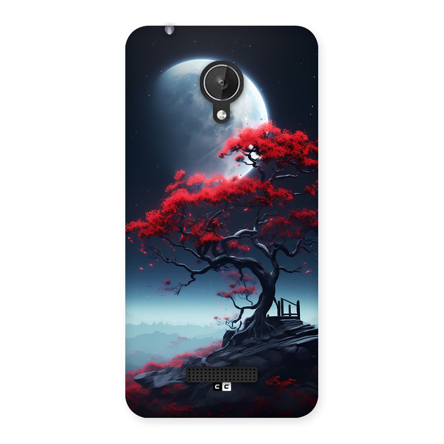 Moon Tree Back Case for Canvas Spark Q380