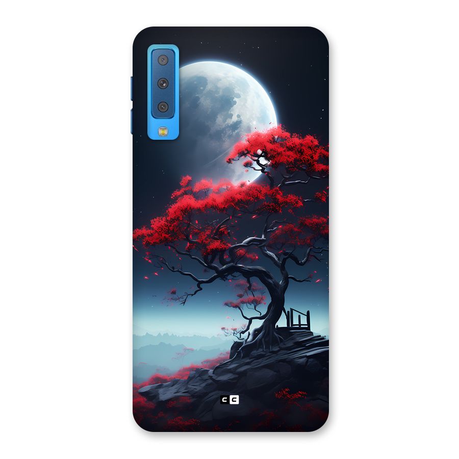Moon Tree Back Case for Galaxy A7 (2018)